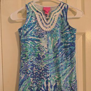 Girls Lily Pulitzer Mini Harper Shift Dress